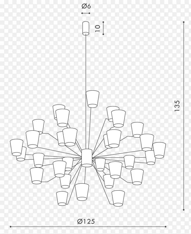 产品设计点角图案.乔木框架