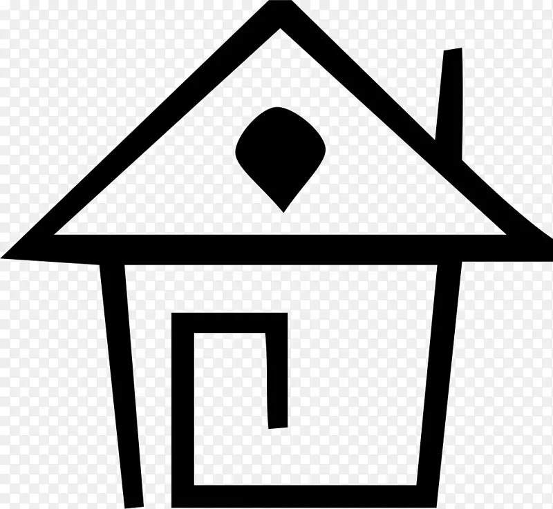 建筑电脑图标封装后记剪贴画房地产建筑