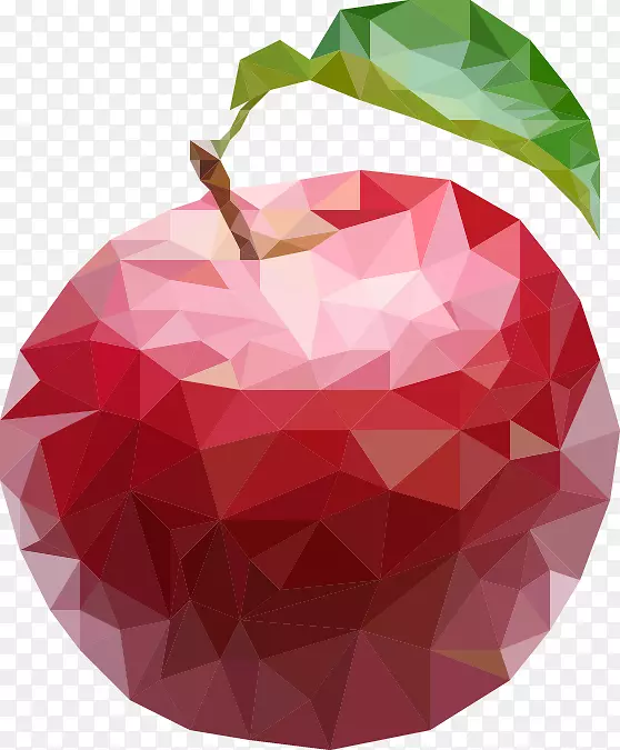 数码艺术家画水果