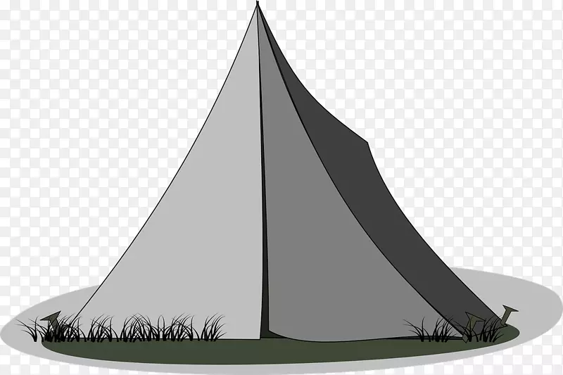 野营帐篷形象野营户外娱乐.营地