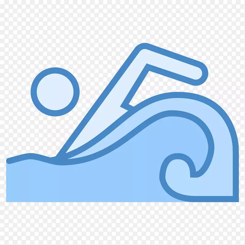电脑图标标志游泳池符号-马拉顿模型