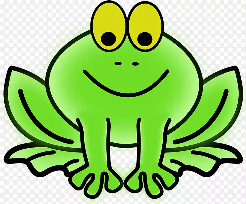 青蛙剪贴画开放式图免费内容-青蛙