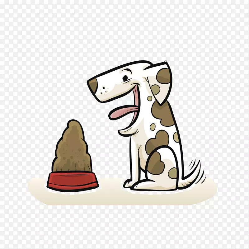 拉布拉多猎犬达拉马提亚犬免版税插画无宠物鞋