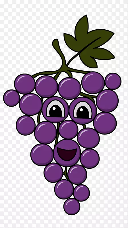 普通葡萄剪贴画水果葡萄