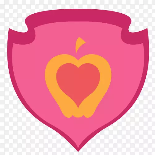 心脏夹艺术粉红m-095 rtv粉红色-nessie