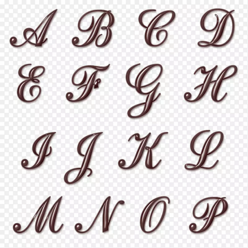 字体Fileteado字母书法排版-Neil邮票