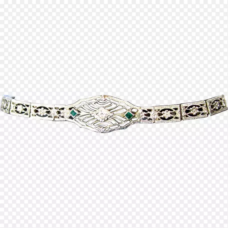 珠宝手镯银绿松石钻石珠宝