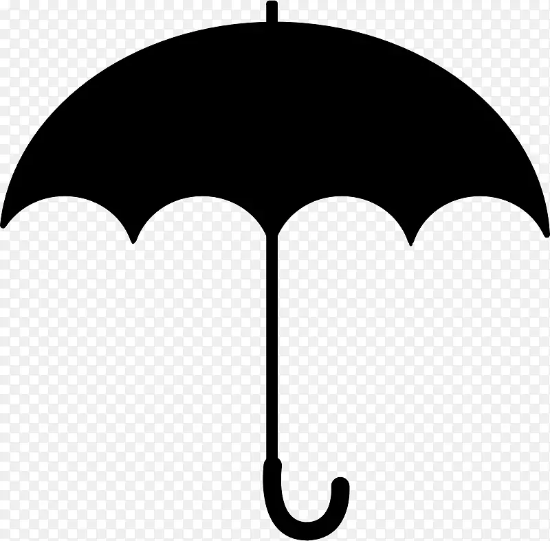 电脑图标，雨伞，可伸缩的图形，雨