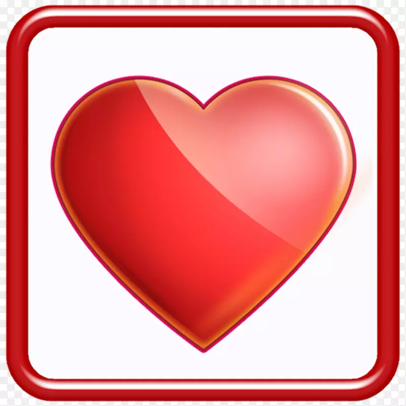 心脏夹艺术情人节产品设计线-邀请卡徽章
