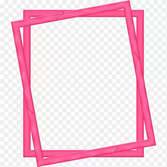 边框和相框，剪贴画，粉红框，粉红色图像.金色边框