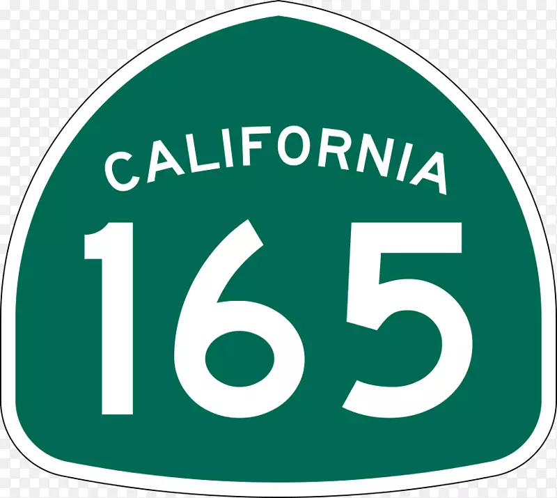 加利福尼亚州公路60号加州路线180号标志符号编号-作者边界