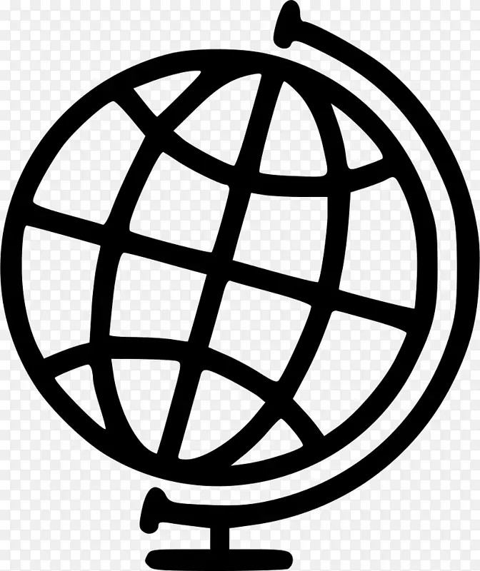 全球图形插图免版税世界-地球仪
