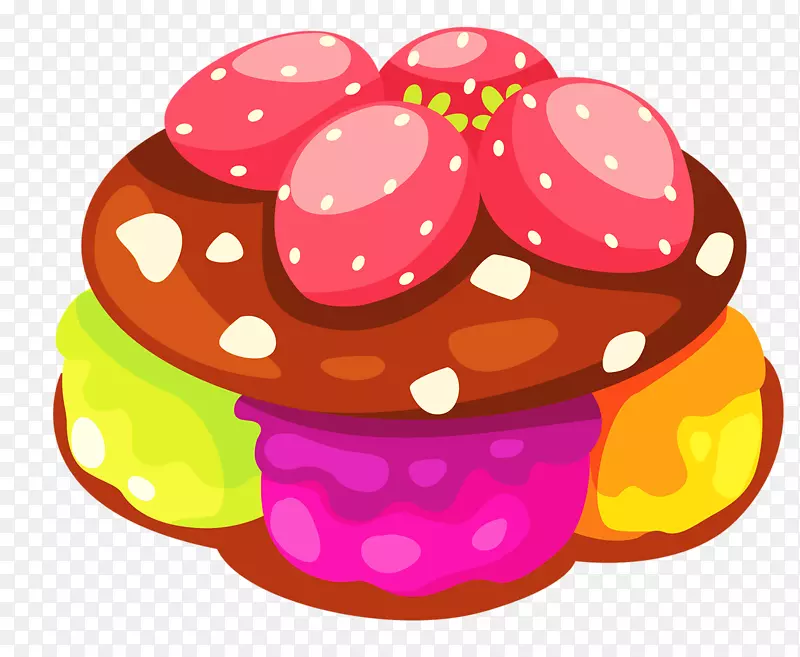 剪贴画甜点蛋糕食品甜度-蛋糕