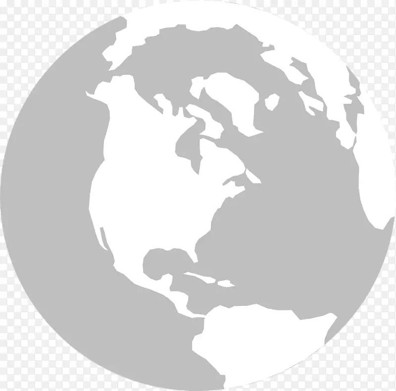全球剪贴画png图片世界开放部分-地球仪