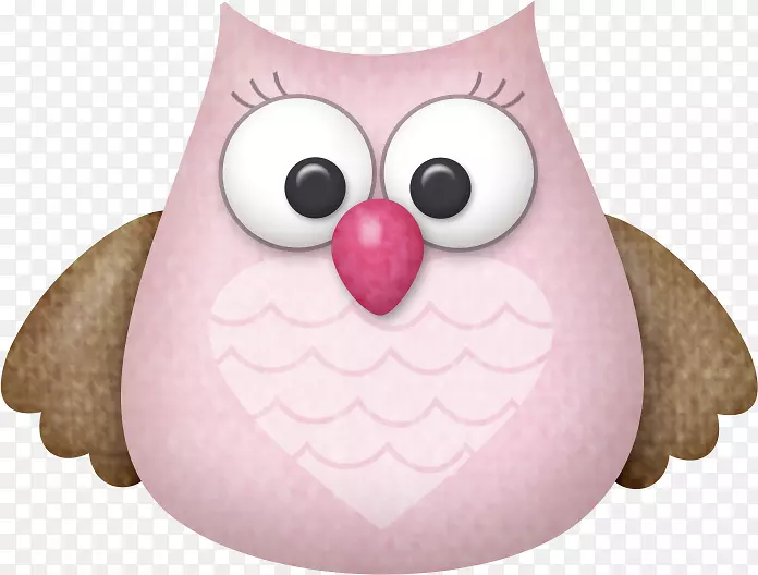 OWL剪贴画开放部件png图片插图.OWL