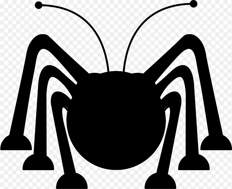 绘制昆虫形象蚂蚁蝗虫