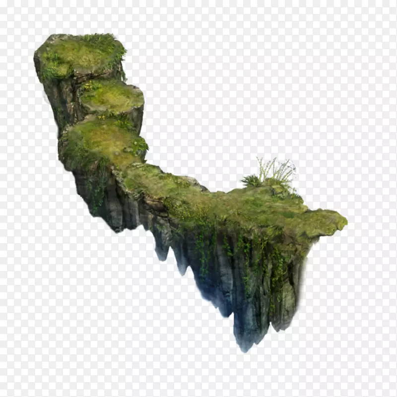 png图片图像浮岛剪贴画插图.FPSO剪影
