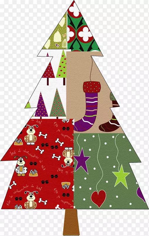 圣诞树，圣诞日，圣诞装饰品，圣诞贺卡，节日-圣诞树