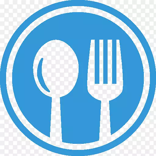美食鹰村餐厅晚餐-食物标志