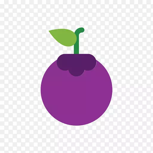 产品设计剪贴画紫色食品标志