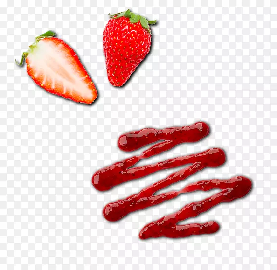 草莓原料摄影专利-不含覆盆子酱-草莓