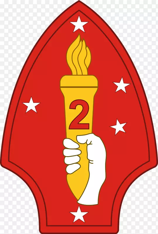 美国海军陆战队第二师美国海军陆战队第一海军第二师海军远征军-属性徽章