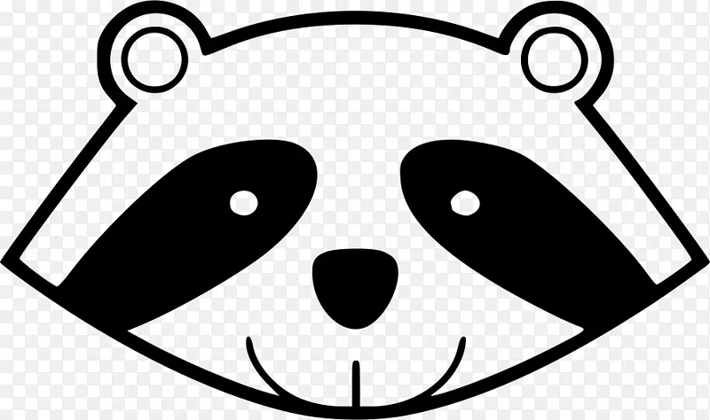 可伸缩图形剪辑艺术浣熊GitHub计算机图标-raccon图标