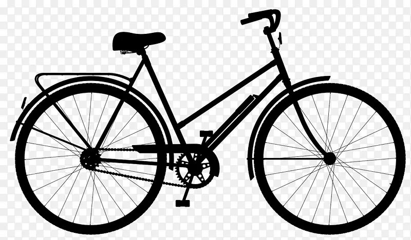 自行车踏板-通过镜架摄影插图海报