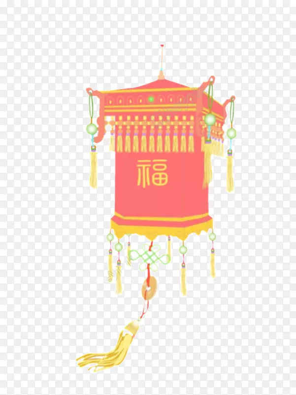 元宵节图中秋节形象-节日丝带