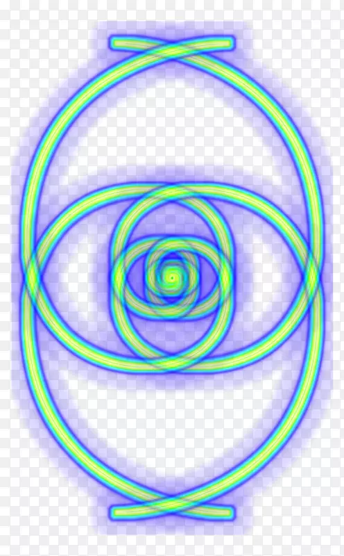 螺旋形罗盘圆环-斐波那契丝带