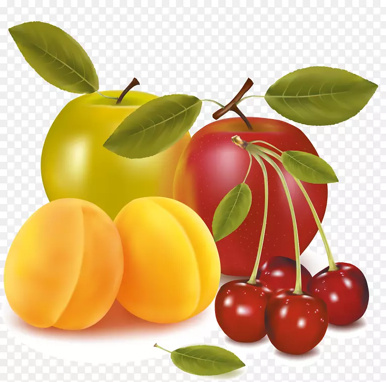 图形水果剪辑艺术苹果插图-苹果