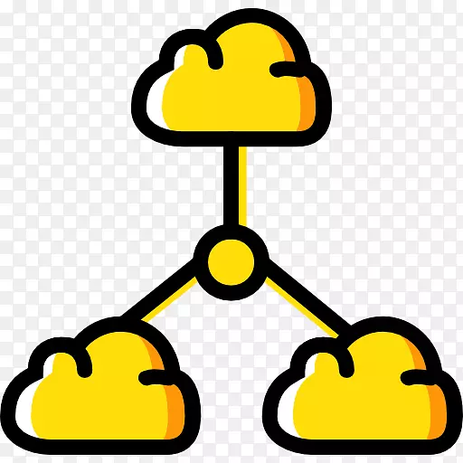 计算机图标云计算体系结构可伸缩图形.云计算