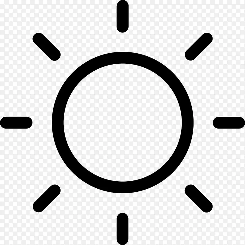 日间标志计算机图标.符号