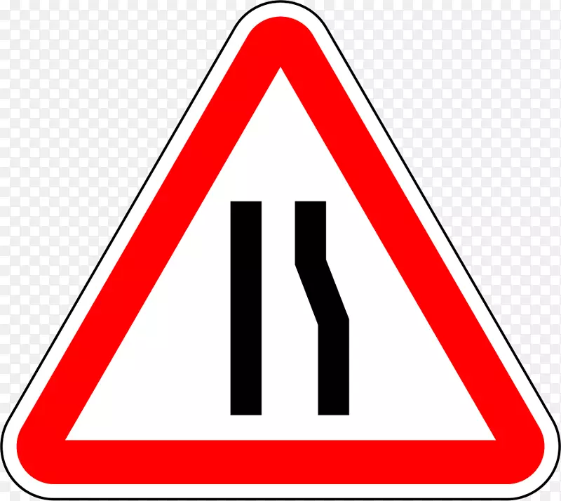 塔科马缩窄大桥交通标志警告标志-桥梁