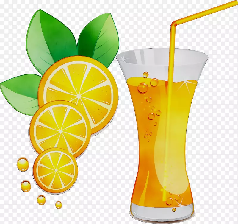 橙汁，柠檬鸡尾酒