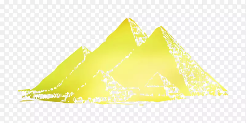 黄色三角形字体树