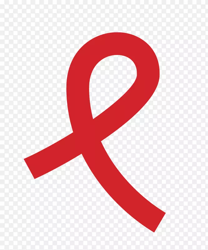 标识产品品牌字体剪辑艺术-艾滋病人轮廓