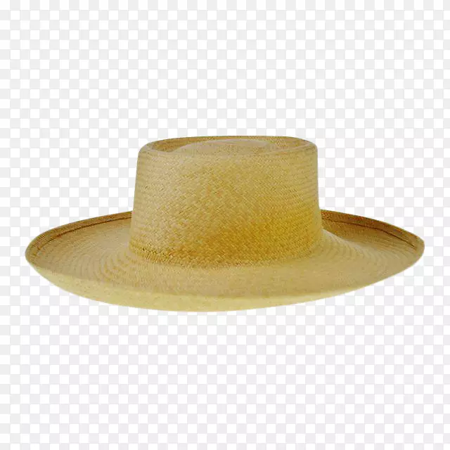 巴拿马帽子Montecristi，厄瓜多尔列克星敦妇女宽边帽-天然帽子