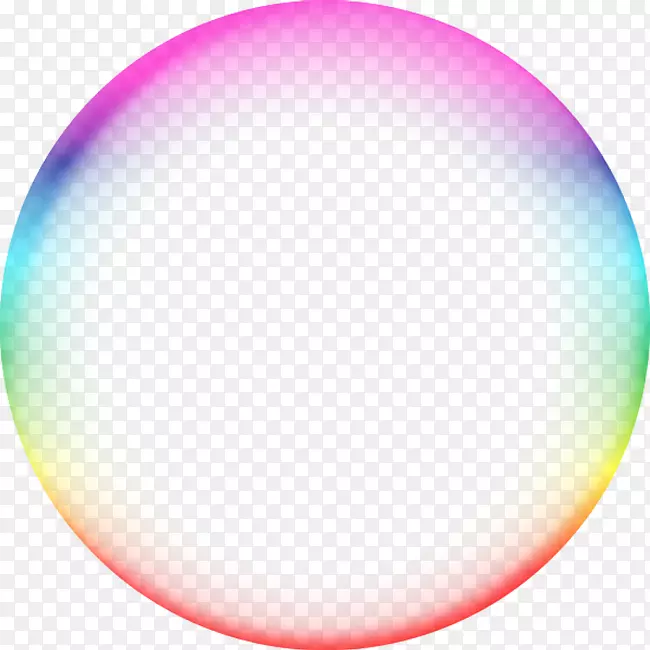 彩色剪贴画图形png图片透明圆