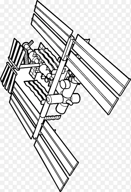 国际空间站图形剪贴画附图概述