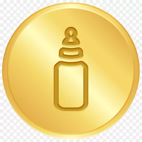 黄金产品设计字体-收益徽章