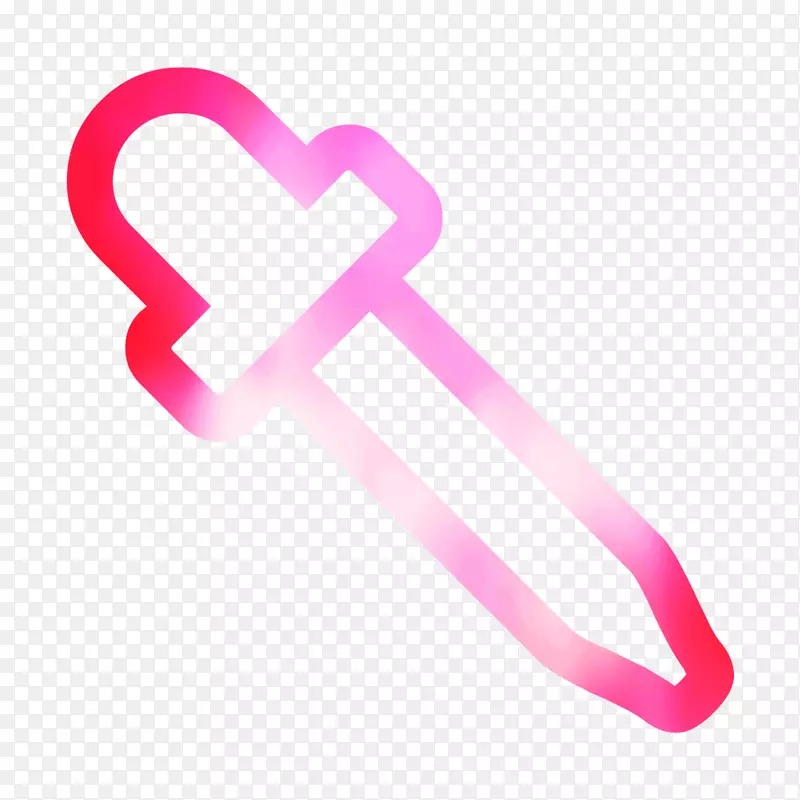 粉红色m产品设计字体