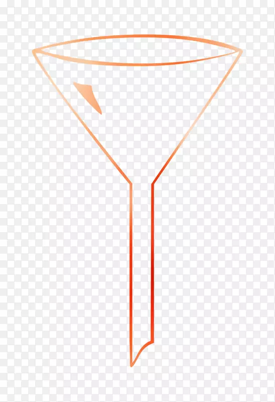马提尼线角鸡尾酒玻璃图形