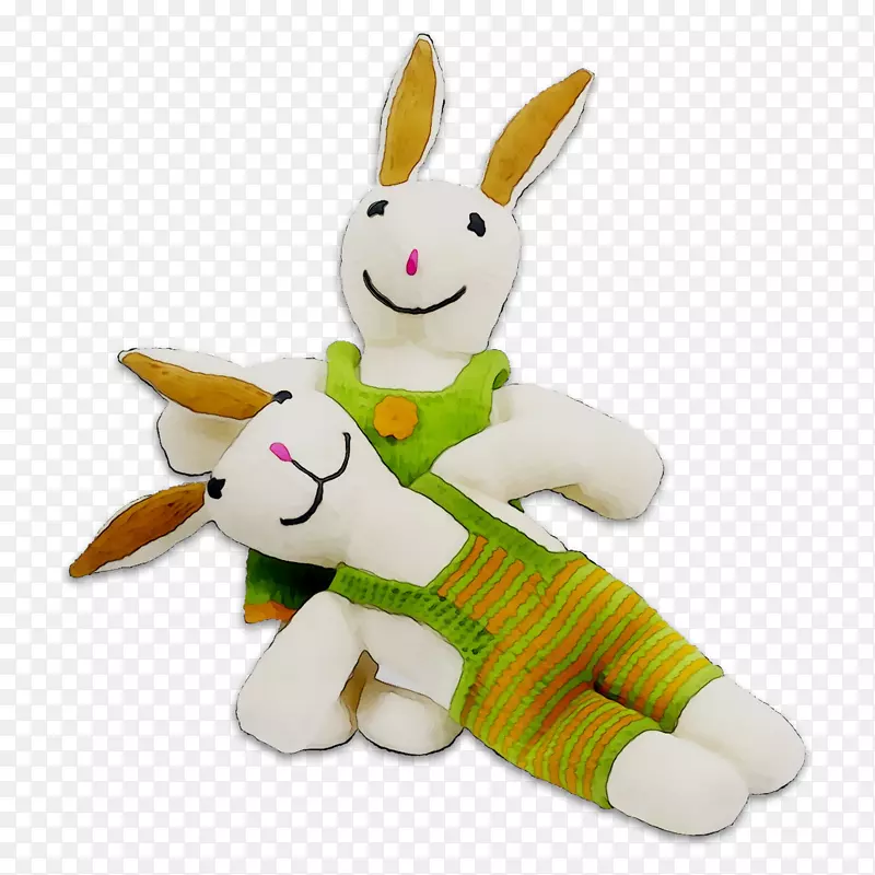 玩具复活节兔子毛绒