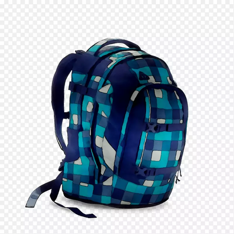 萨奇圆滑的背包产品设计钴蓝