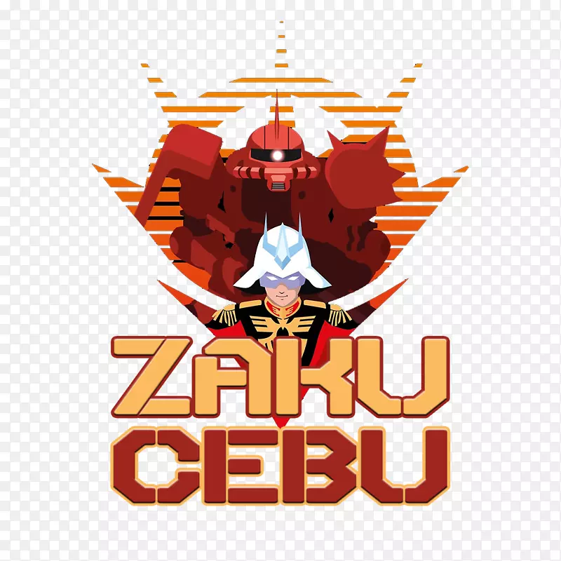 Char aznable徽标zaku插图