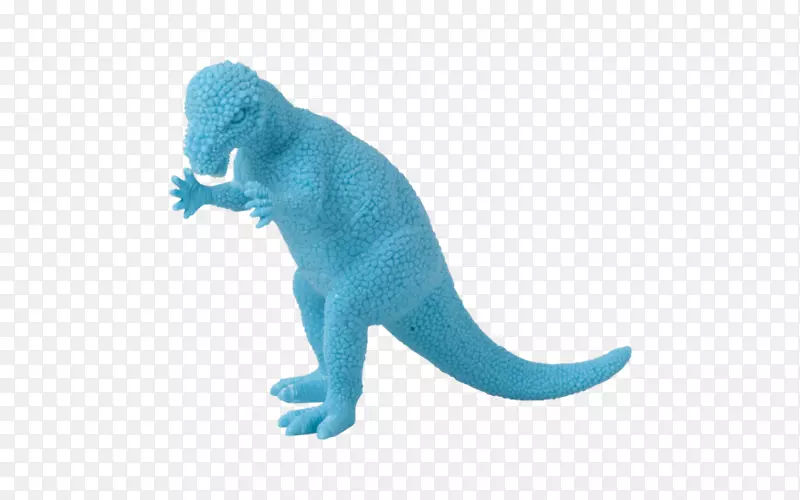 暴龙恐龙玩具蓝色红恐龙