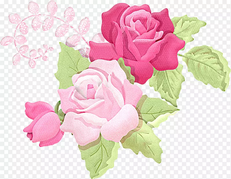 png图片剪辑艺术玫瑰花图像-玫瑰