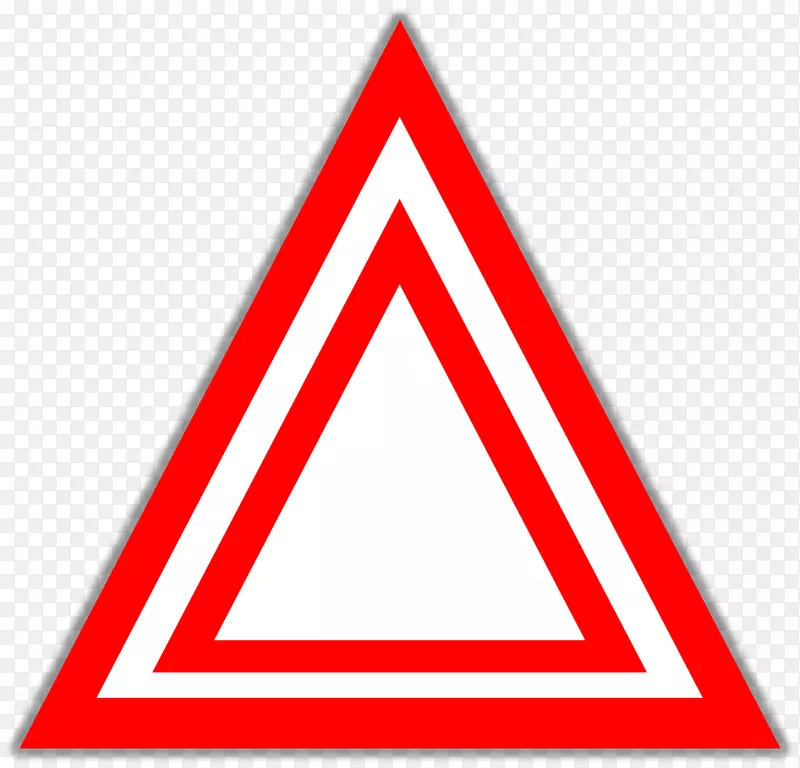 三角交通标志点红绿灯