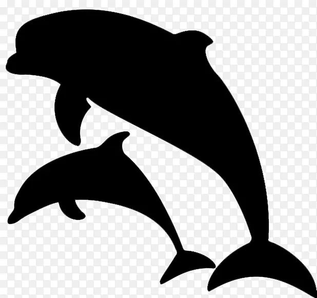 剪贴画海豚插图